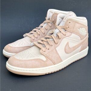 JORDAN 1 Mid SE Legend Light Brown Women's Size 12 US NWB